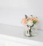 گل و گلدان رز نباتی - Image 3