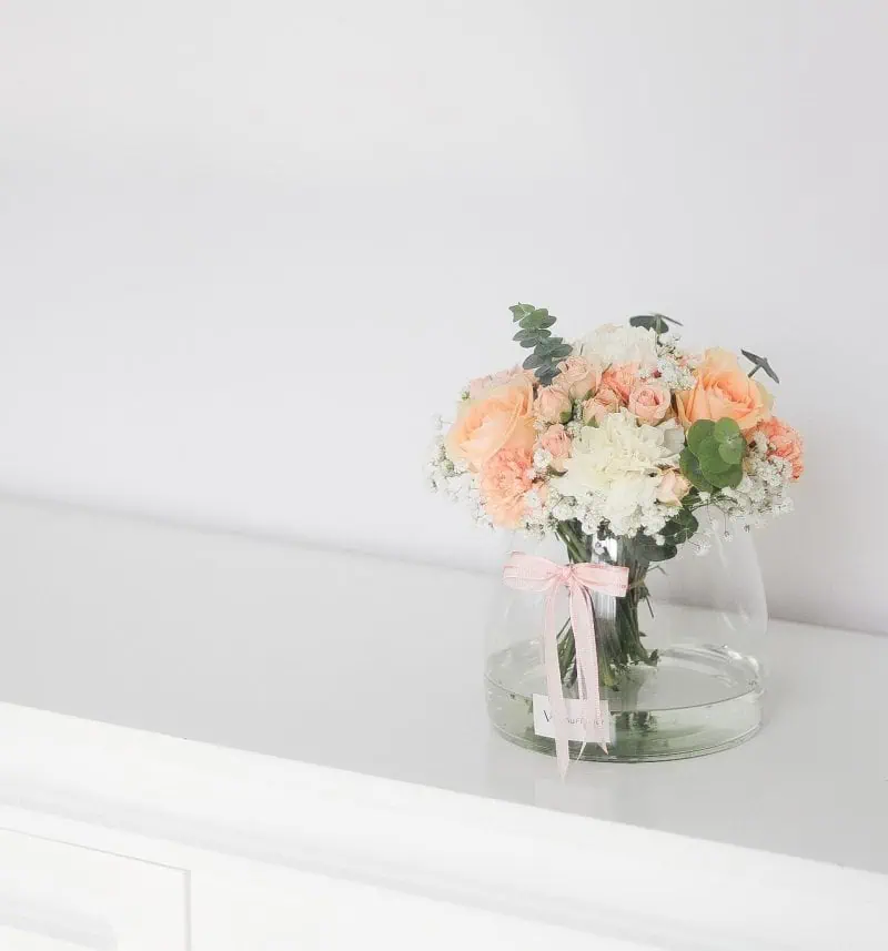 گل و گلدان رز نباتی - Image 3