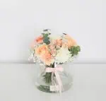 گل و گلدان رز نباتی