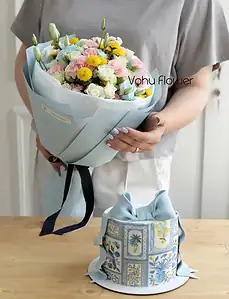 گل کیک زردآبی