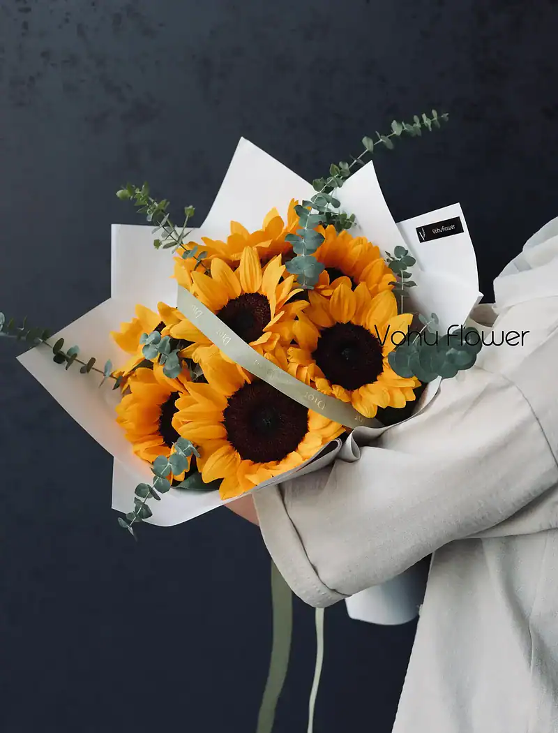 دسته گل گرد آفتابگردان - Image 2