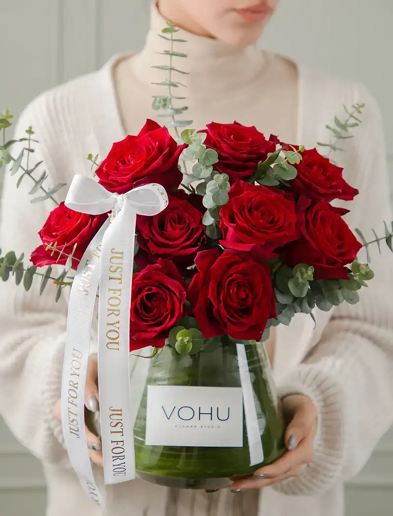 جار گل رز قرمز - Image 2