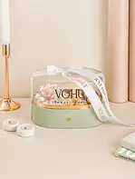 باکس گل رز جاودان صورتی الینا