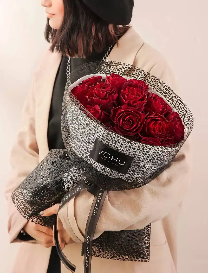 دسته گل رز بارین - Image 2