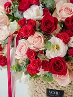 سبد گل حصیری ایلا - Image 3