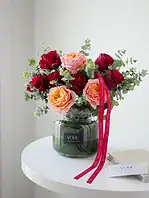 جار گل رز ژولیت و هلندی اماندا