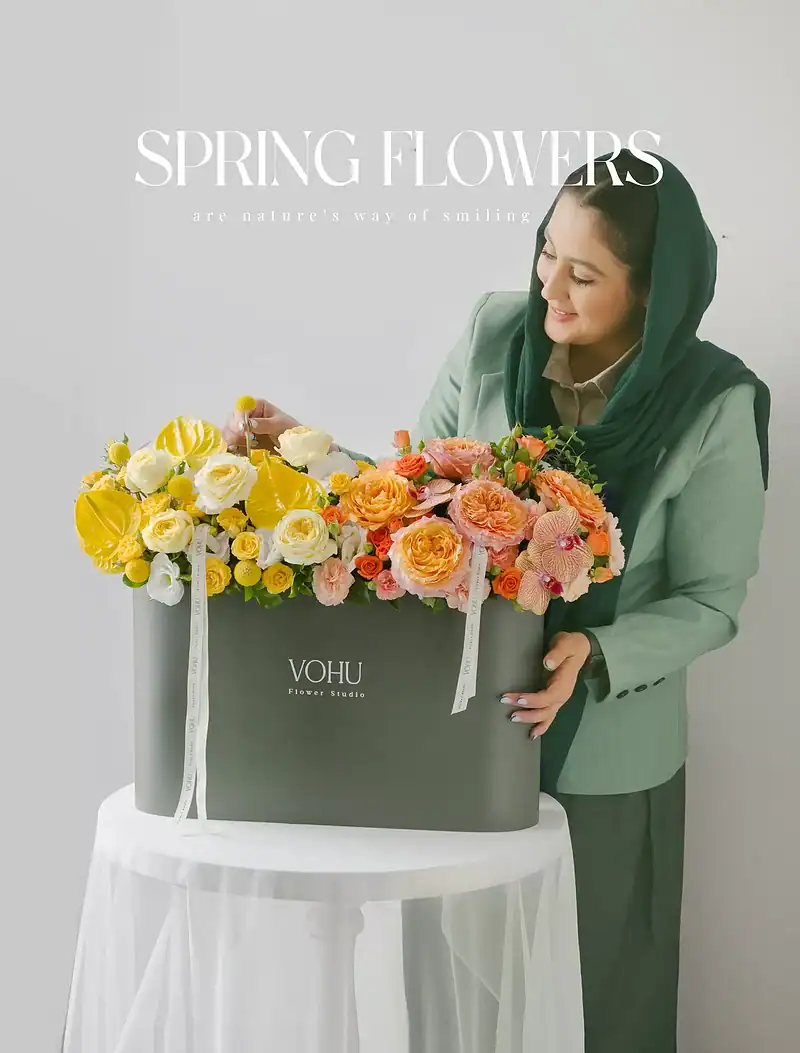 باکس گل لاکچری ماندانا - Image 2