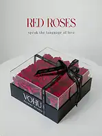 باکس گل رز قرمز لیزا