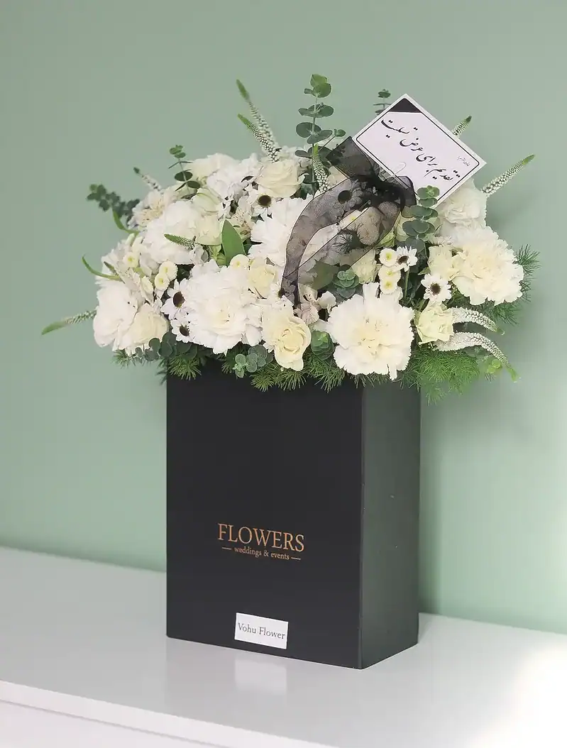 باکس گل ترحیم دلداری - Image 2