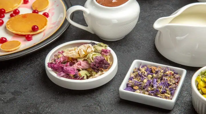 گل‌های خوراکی با طعم شیرین 