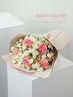 دسته گل رز ژولیت صورتی درنیکا