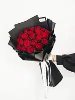 دسته گل ۲۰ شاخه رز قرمز