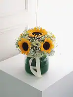 جار گل گرد آفتابگردان سودا