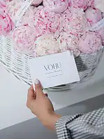 سبد گل پیونی صورتی کارن - Image 4