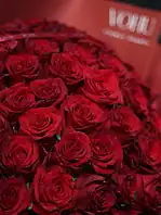 دسته گل 100 شاخه رز قرمز - Image 2