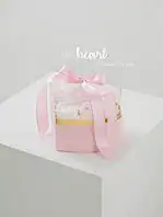 باکس گل قلبی رز جاودان صورتی لیونا - Image 2