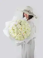 دسته گل گرد رز سفید بانل - Image 2