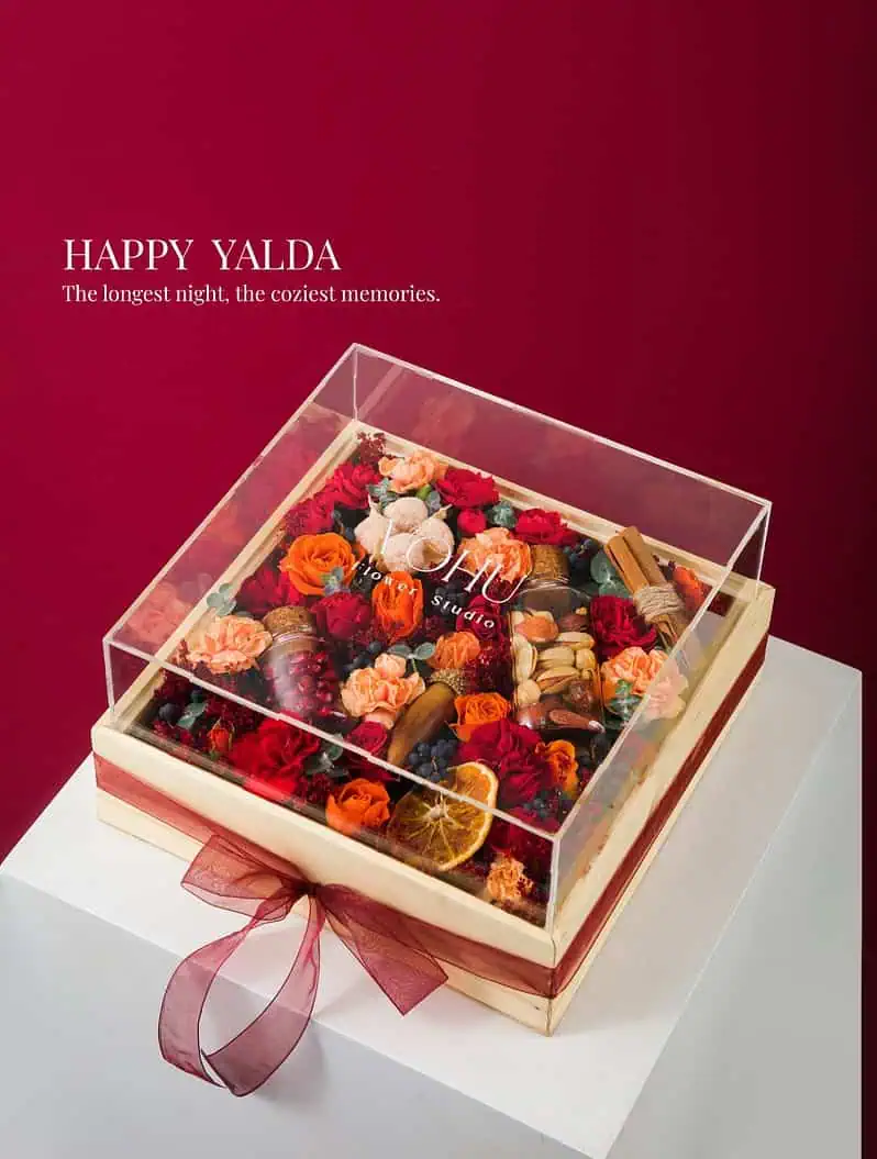 باکس گل مهر شب یلدا - Image 1