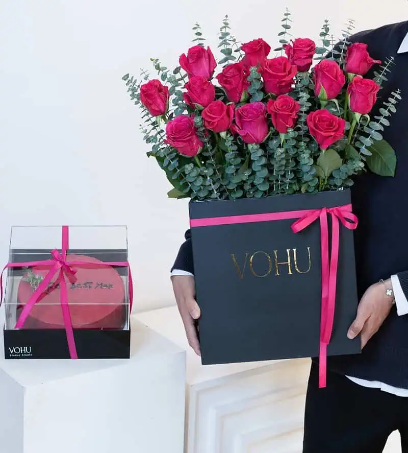 باکس گل و کیک سانان - Image 2