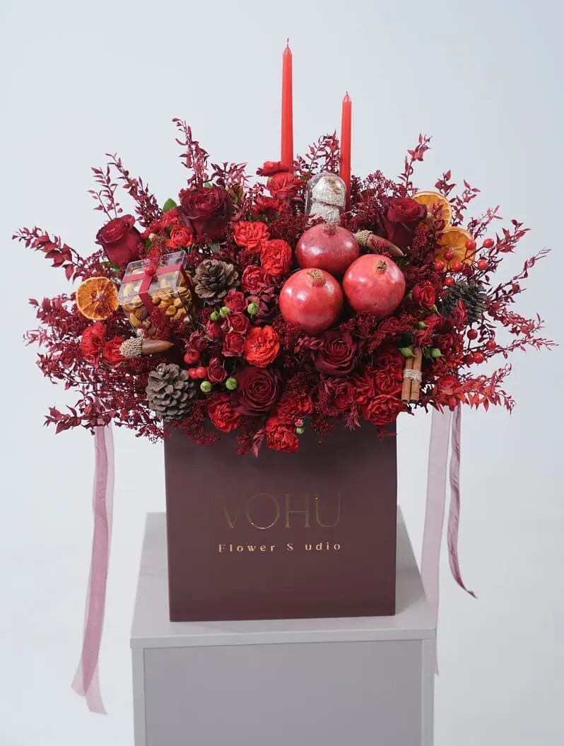 باکس گل مهرنشان یلدا - Image 2