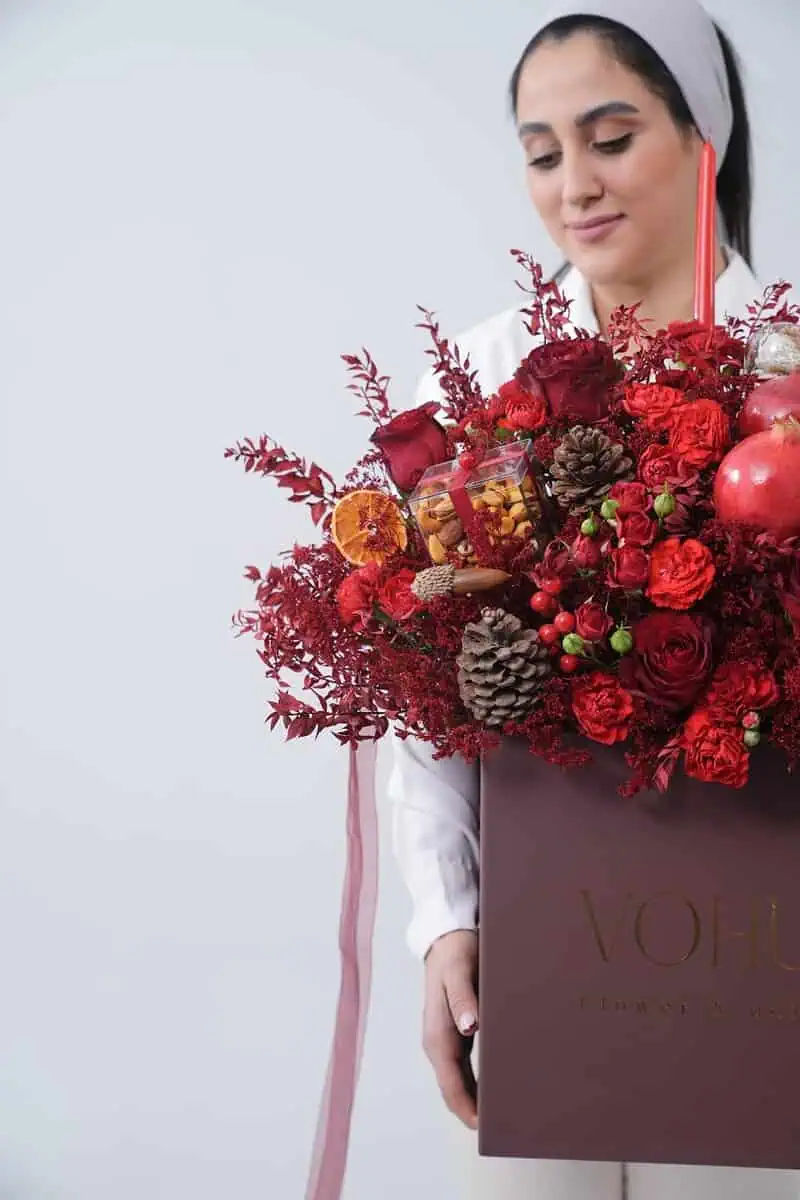 باکس گل مهرنشان یلدا - Image 5