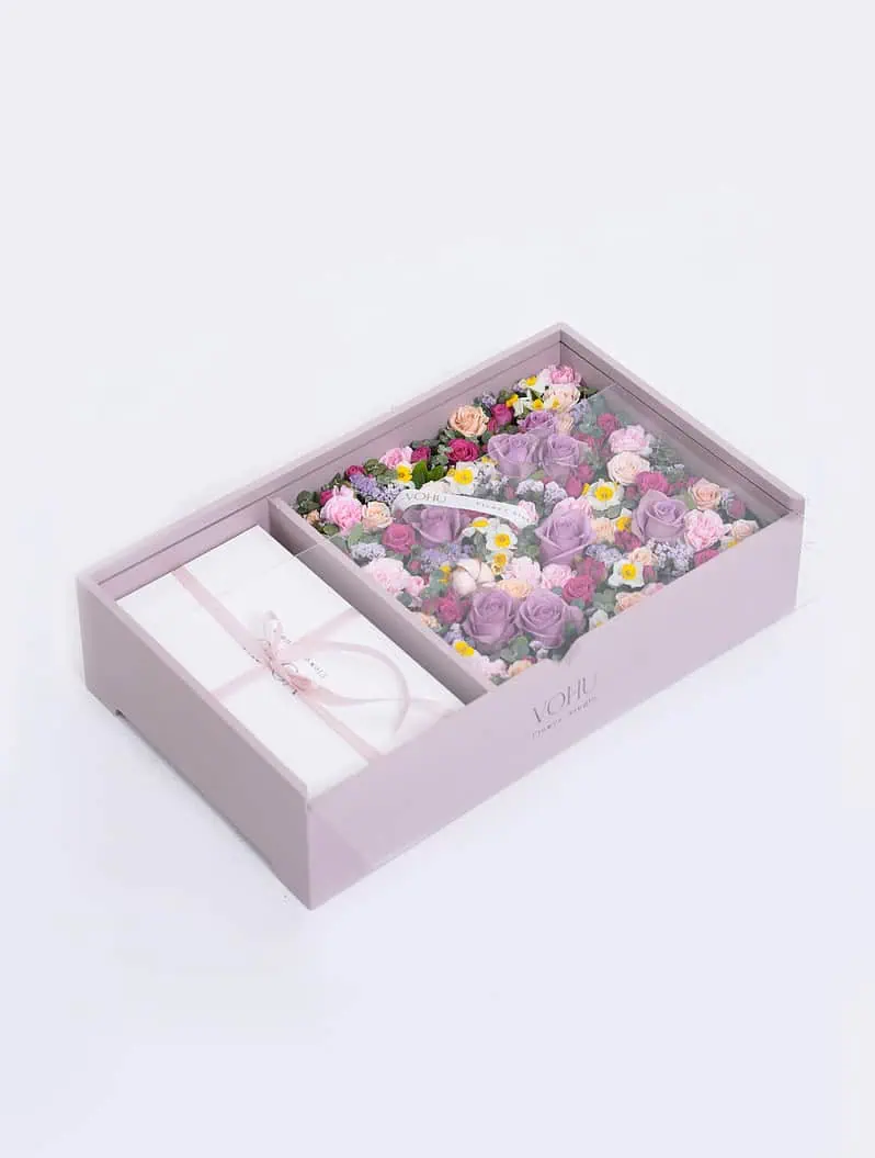 باکس گل فلت + جعبه کوکی تیاناز - Image 1