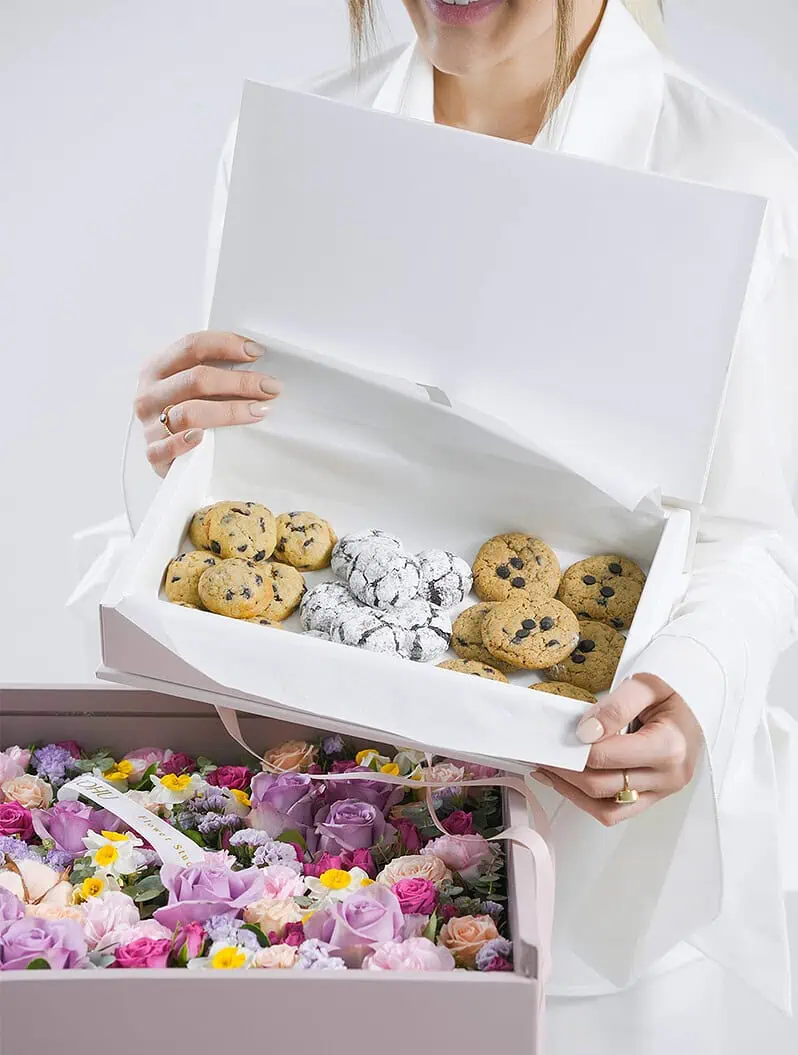باکس گل فلت + جعبه کوکی تیاناز - Image 4