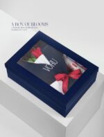 پکیج دسته گل لاله + شکلات جولیا