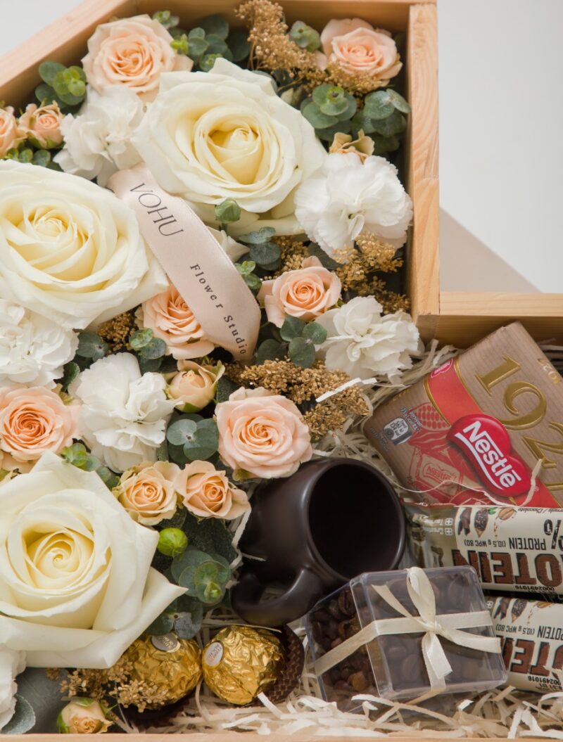 باکس گل قلبی سلن - Image 2