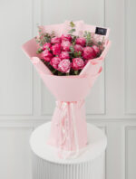 دسته گل رز شاتوتی