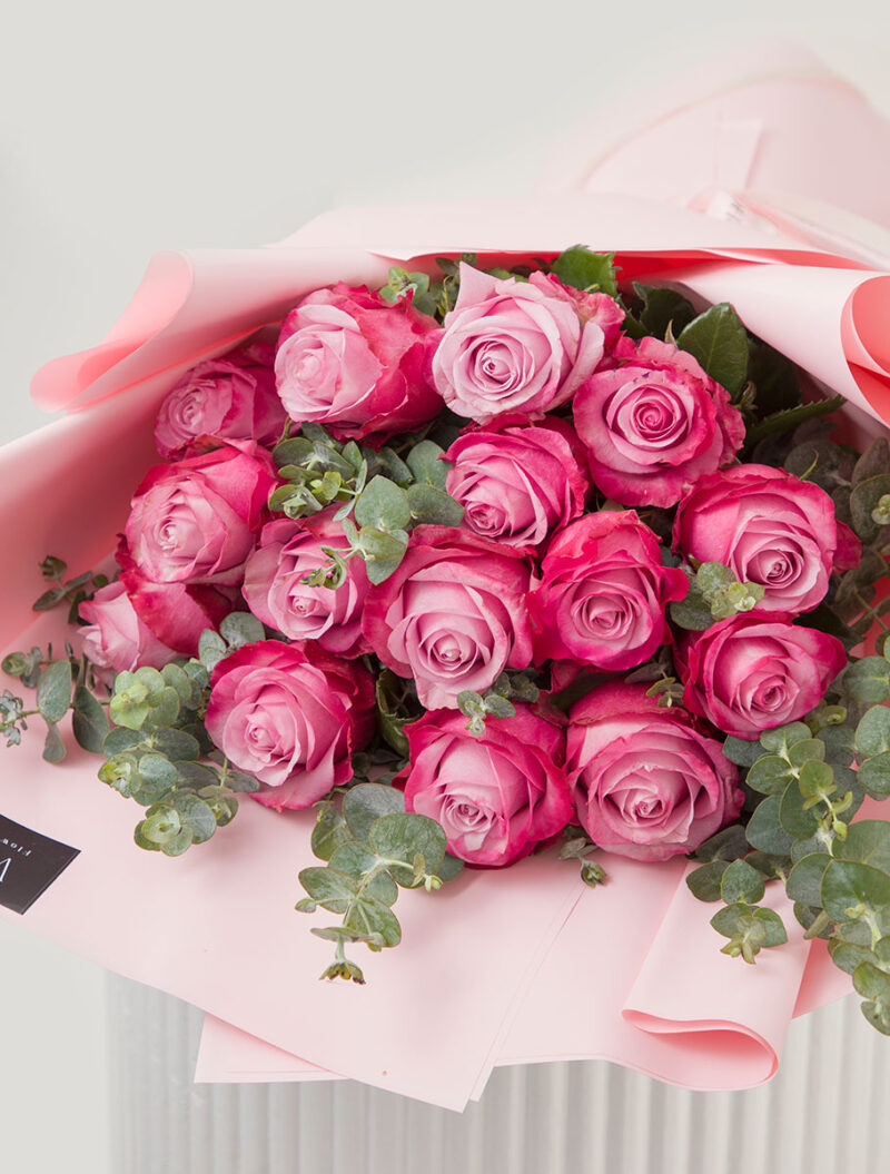 دسته گل رز شاتوتی - Image 2