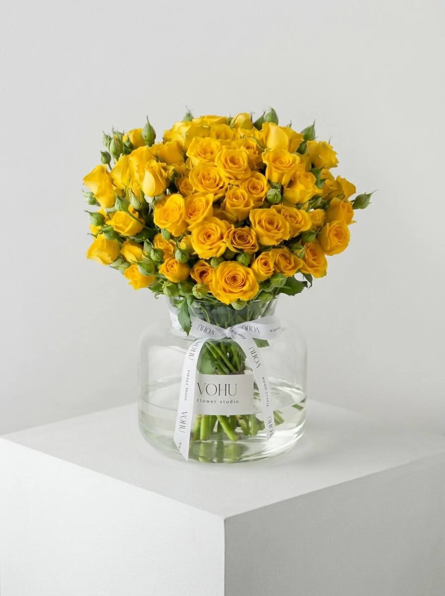5931743689032012066 جارگل رز مینیاتوری زرد - Image 1